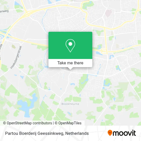 Partou Boerderij Geessinkweg map