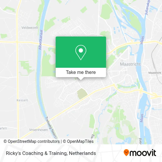 Ricky's Coaching & Training map
