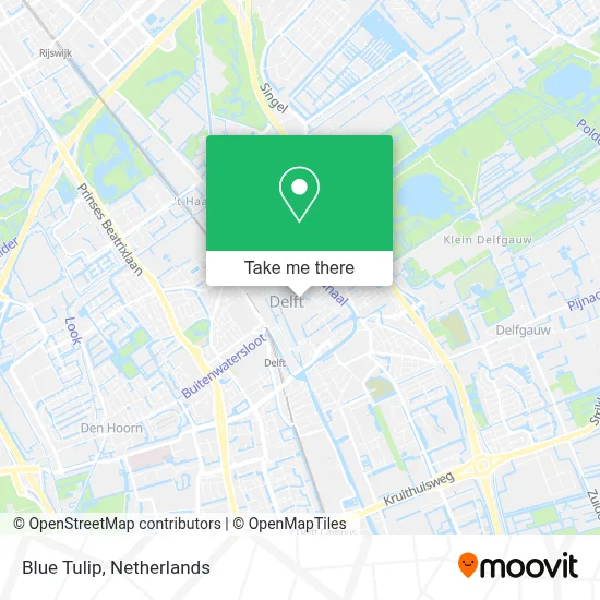 Blue Tulip map