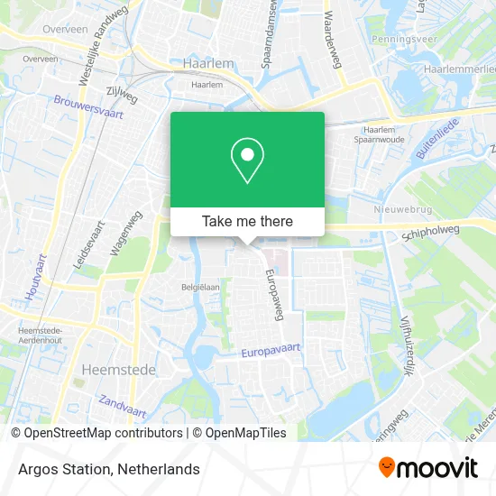 Argos Station Karte