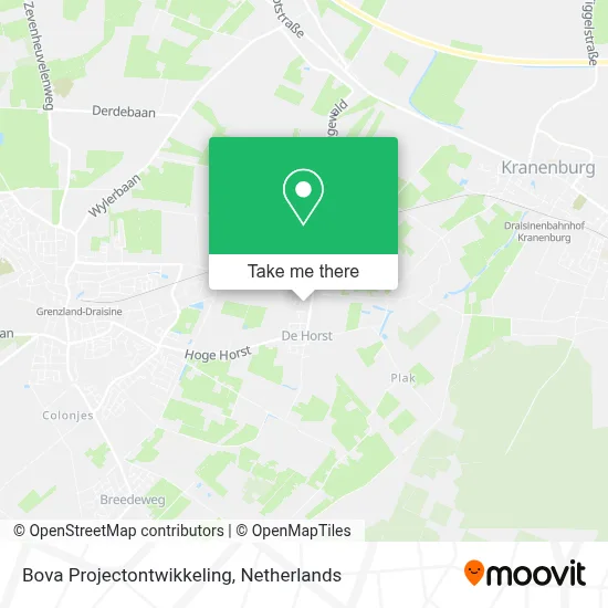 Bova Projectontwikkeling map
