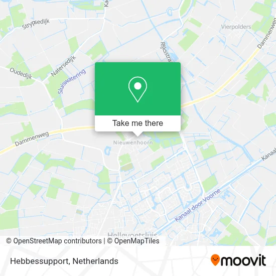 Hebbessupport map