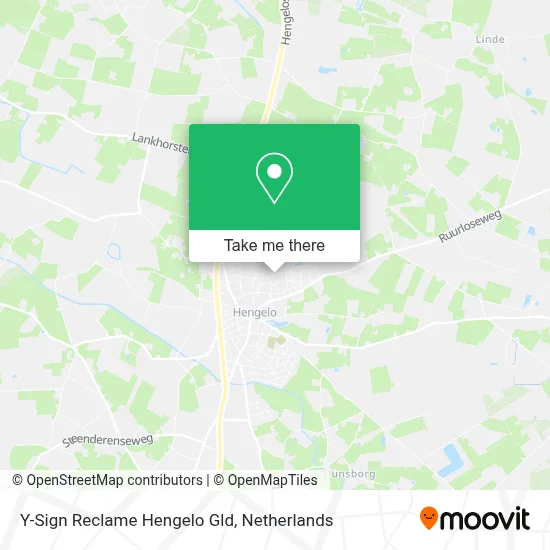 Y-Sign Reclame Hengelo Gld map