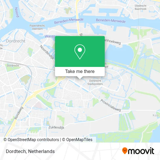 Dordtech map