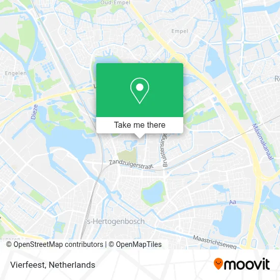 Vierfeest map