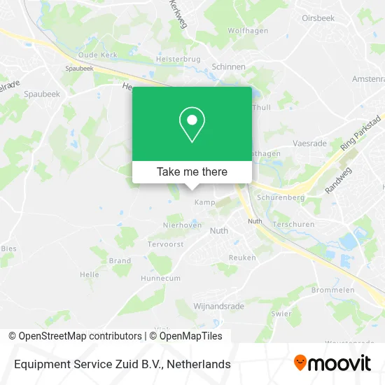 Equipment Service Zuid B.V. map