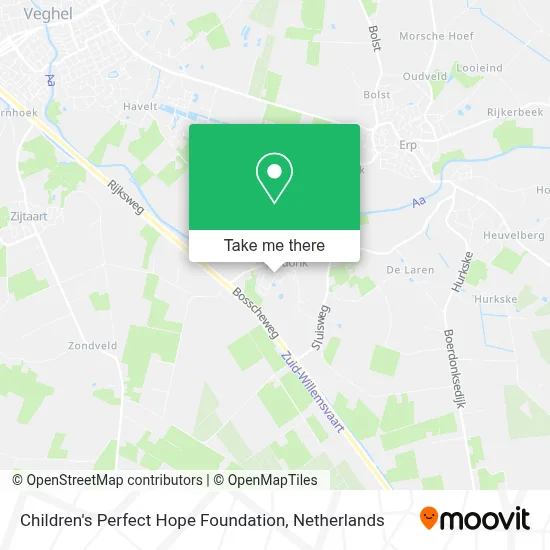 Children's Perfect Hope Foundation map