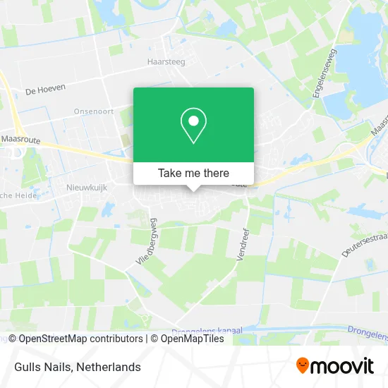 Gulls Nails map