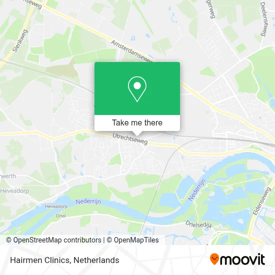 Hairmen Clinics map