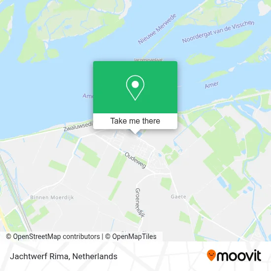 Jachtwerf Rima map