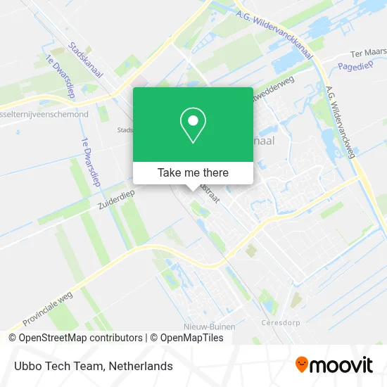 Ubbo Tech Team Karte
