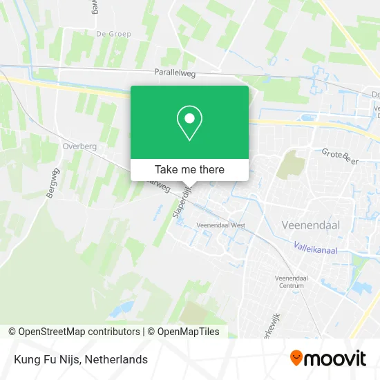 Kung Fu Nijs map