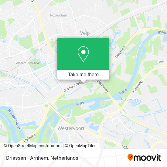 Driessen - Arnhem map