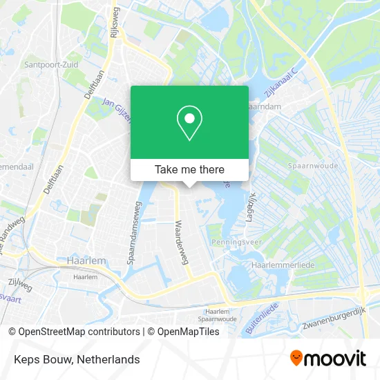 Keps Bouw map
