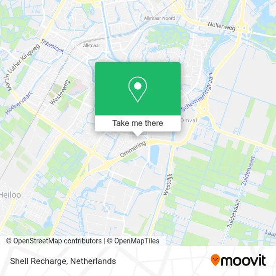 Shell Recharge map