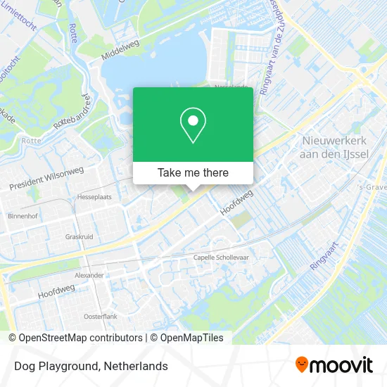 Hondenspeeltuin map