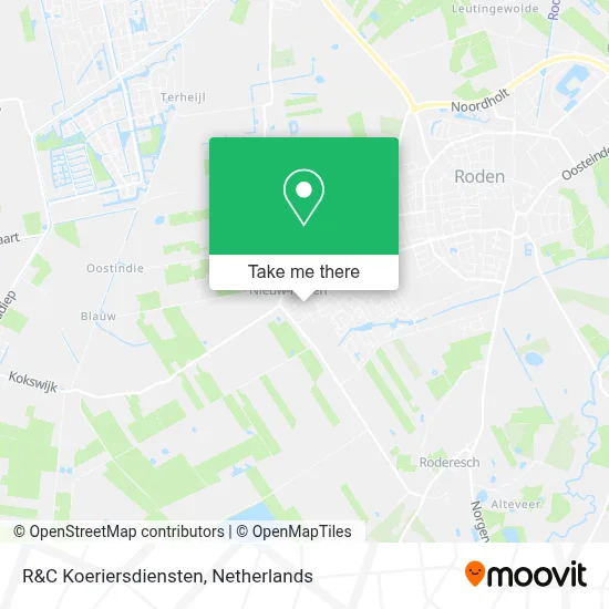 R&C Koeriersdiensten map