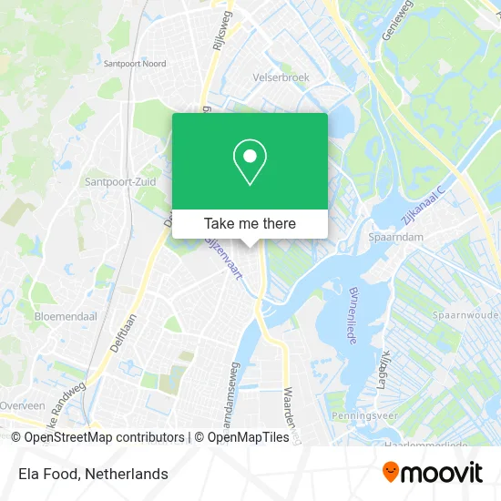 Ela Food map