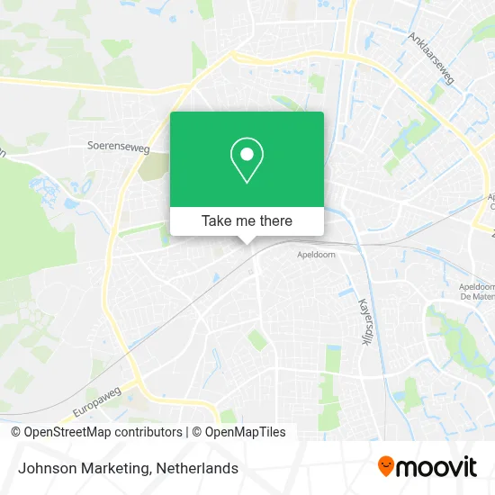Johnson Marketing map