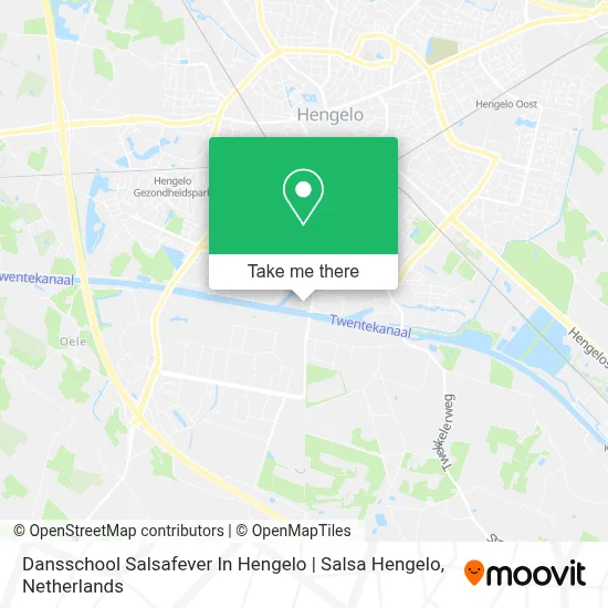 Dansschool Salsafever In Hengelo | Salsa Hengelo map