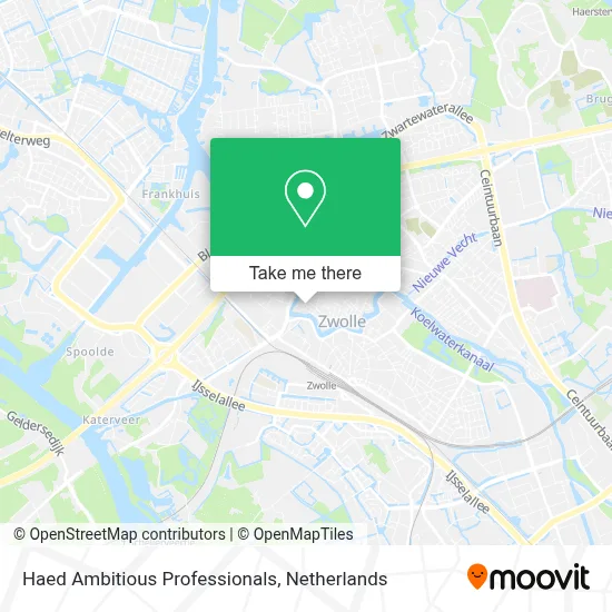 Haed Ambitious Professionals map