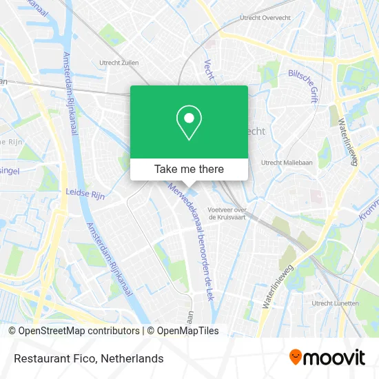 Restaurant Fico map