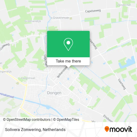 Solivera Zonwering map