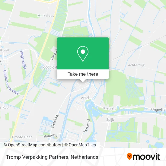 Tromp Verpakking Partners map