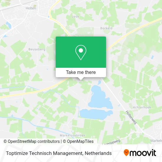 Toptimize Technisch Management map