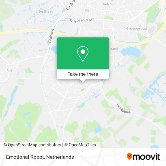 Emotional Robot map