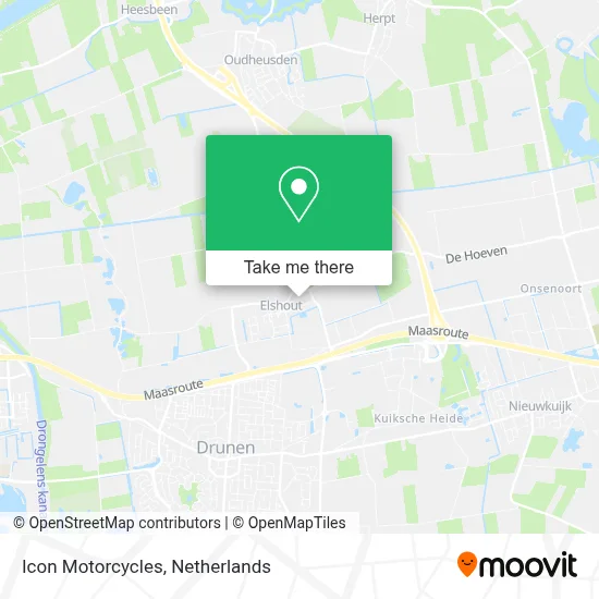Icon Motorcycles map