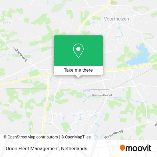 Orion Fleet Management map