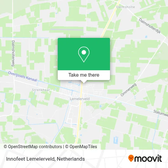 Innofeet Lemelerveld map