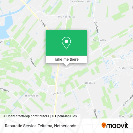 Reparatie Service Feitsma map