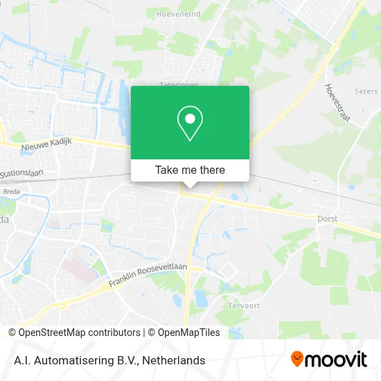 A.I. Automatisering B.V. Karte
