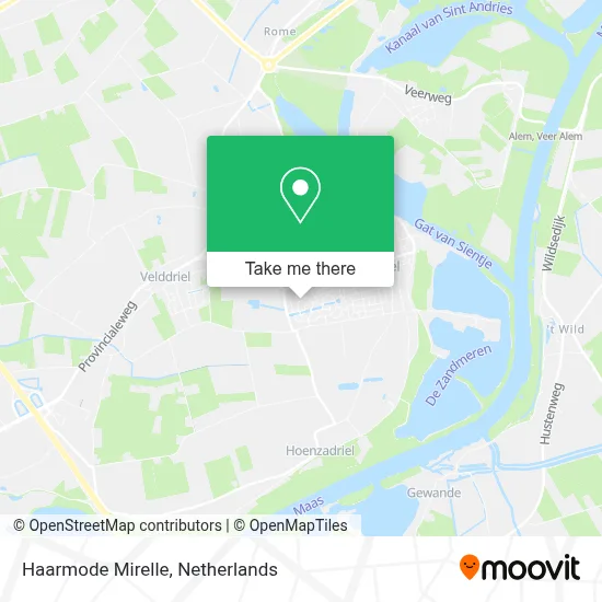 Haarmode Mirelle map