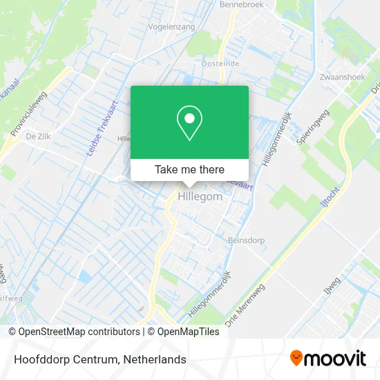 Hoofddorp Centrum map