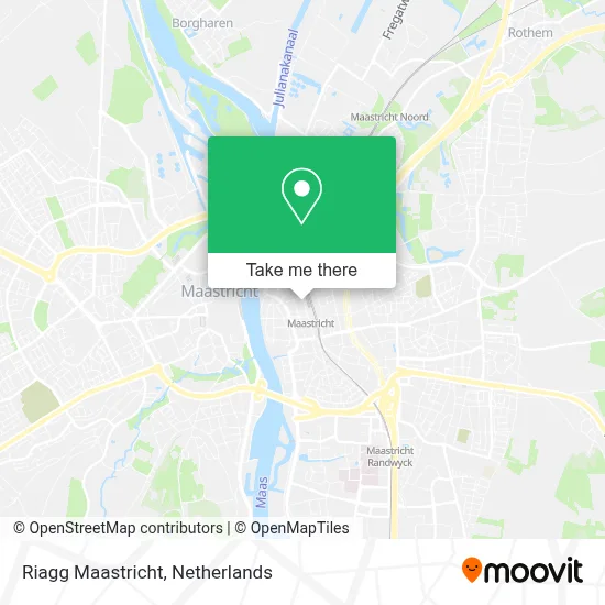 Riagg Maastricht map