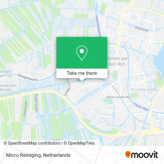 Micro Reiniging map