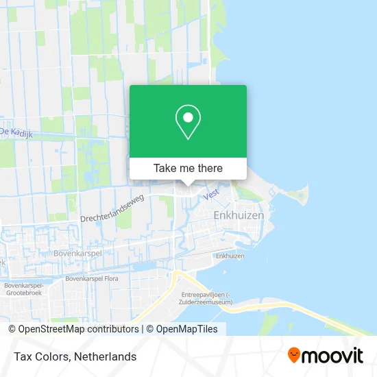 Tax Colors map