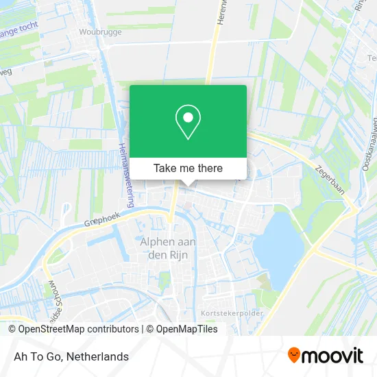 Ah To Go map
