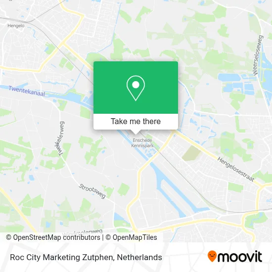 Roc City Marketing Zutphen map