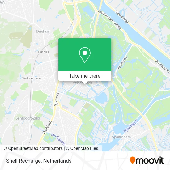 Shell Recharge map