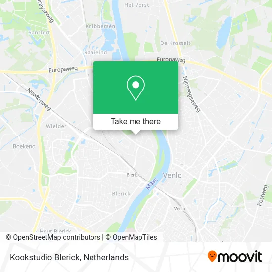 Kookstudio Blerick map
