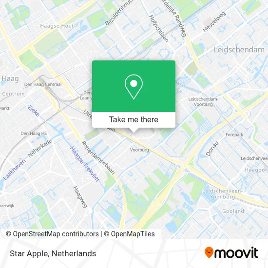 Star Apple map