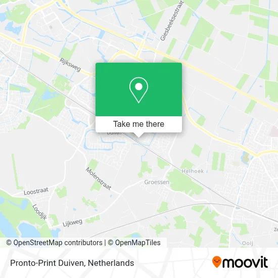 Pronto-Print Duiven map