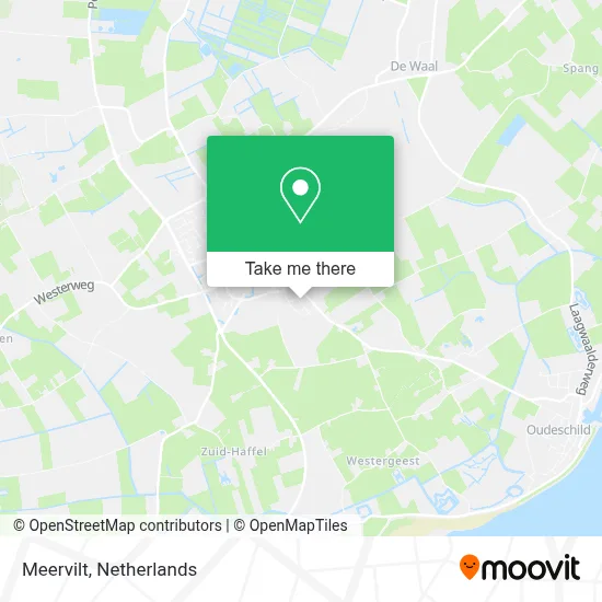 Meervilt map