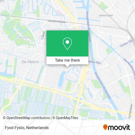 Fyxd Fysio map