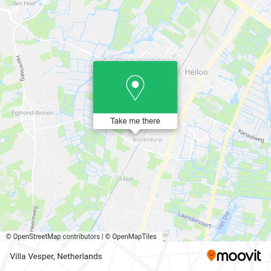 Villa Vesper map