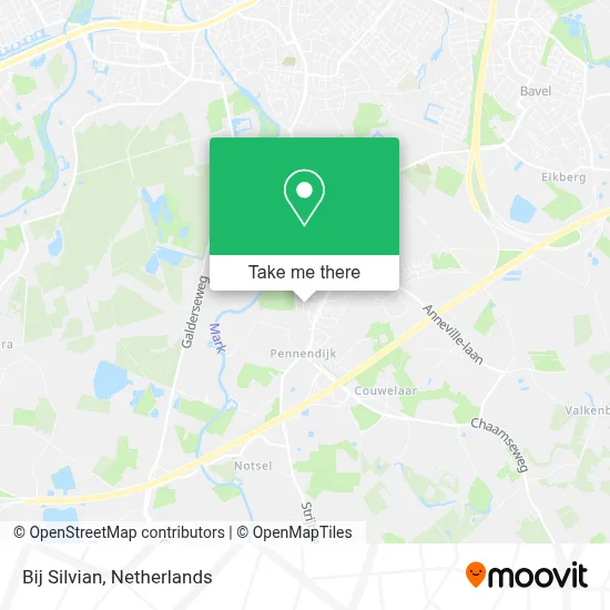 Bij Silvian map